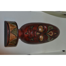 Indonesian Wooden Tribal Mask