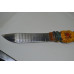 Very unique and rare hand made Ceramic Sheath and knife Handle.