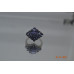 Tanzanite (ovl) Ring in Platinum Overlay Sterling Silver Nickel Free (size 7) TGW 2.45 Cts.